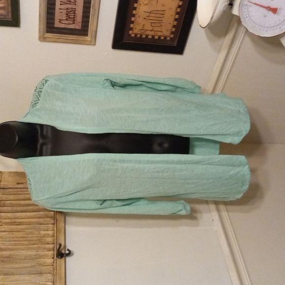 Maurices Sweaters - 💎4 for$15💎6oz (112) maurices  crochet  back cardigan